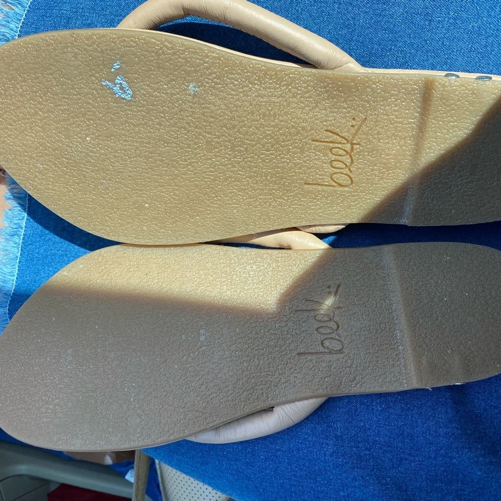 Beek brand Sunbeam Leather Flip Flop Sandal - Picture 3 of 7